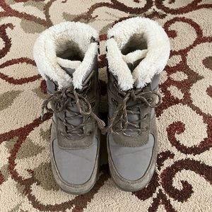Weatherproof ankle booties